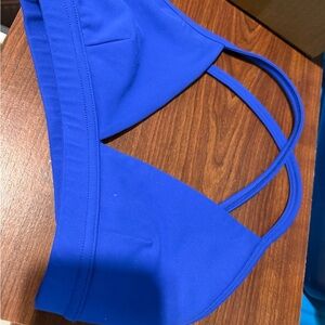 437 sports bra blue